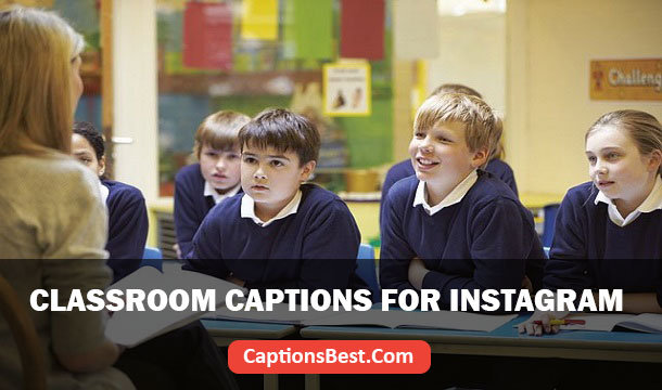 Classroom Captions for Instagram