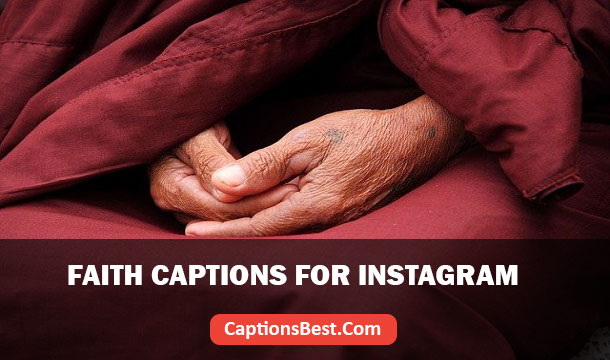 Faith Captions for Instagram With Quotes