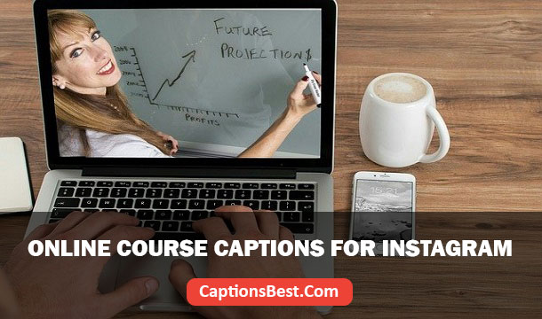 Online Course Captions for Instagram