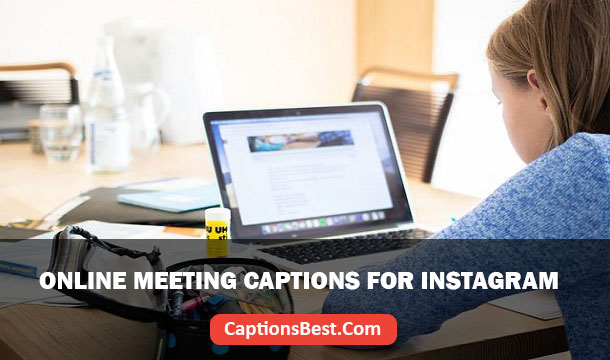 Online Meeting Captions for Instagram