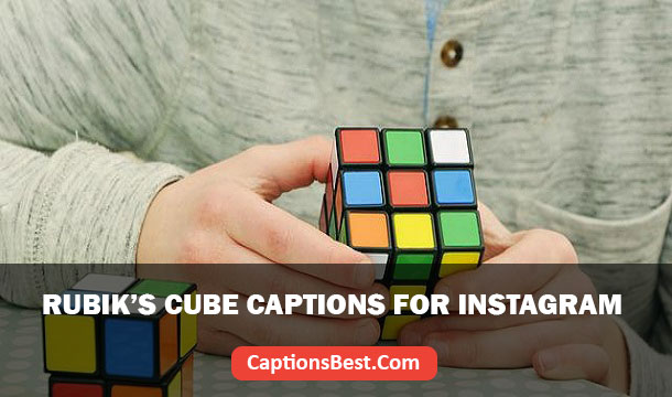Rubik's Cube Captions for Instagram
