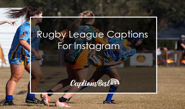 Rugby League Instagram Captions with Quotes