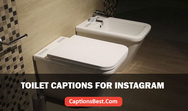 Toilet Captions for Instagram