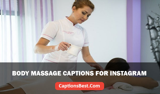 Body Massage Captions for Instagram