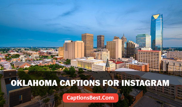 Oklahoma Captions for Instagram