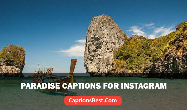 Paradise Captions for Instagram