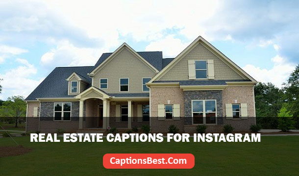 Real Estate Captions for Instagram