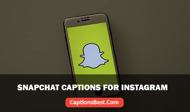Snapchat Captions for Instagram