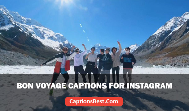 Bon Voyage Captions for Instagram