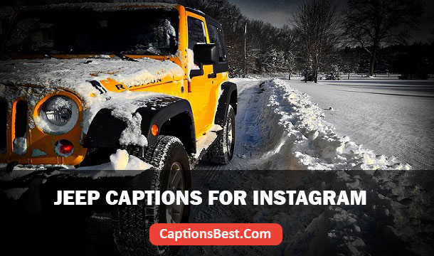 Jeep Captions for Instagram