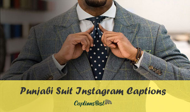 Punjabi Suit Captions for Instagram